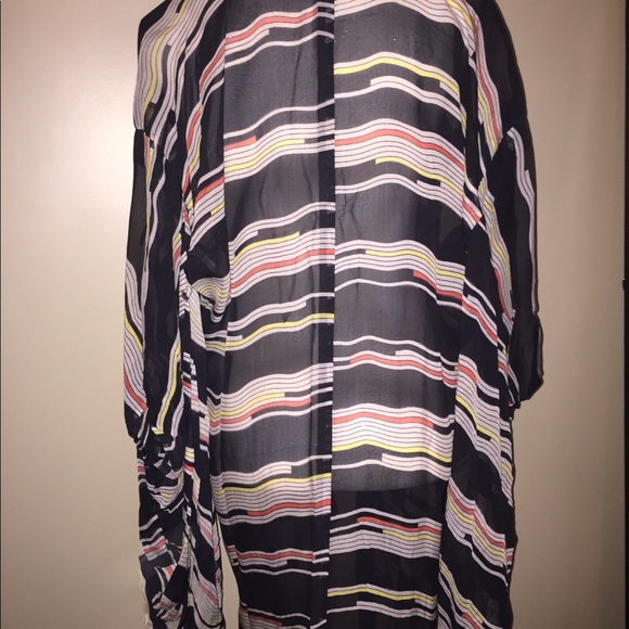 Vintage striped Kimono - Picture 3 of 3